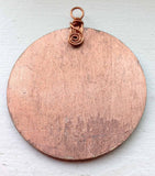 "I AM" Creatively Copper Pendant