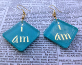 "I AM" Teal Zeal Diamonds: Perfect Imperfections